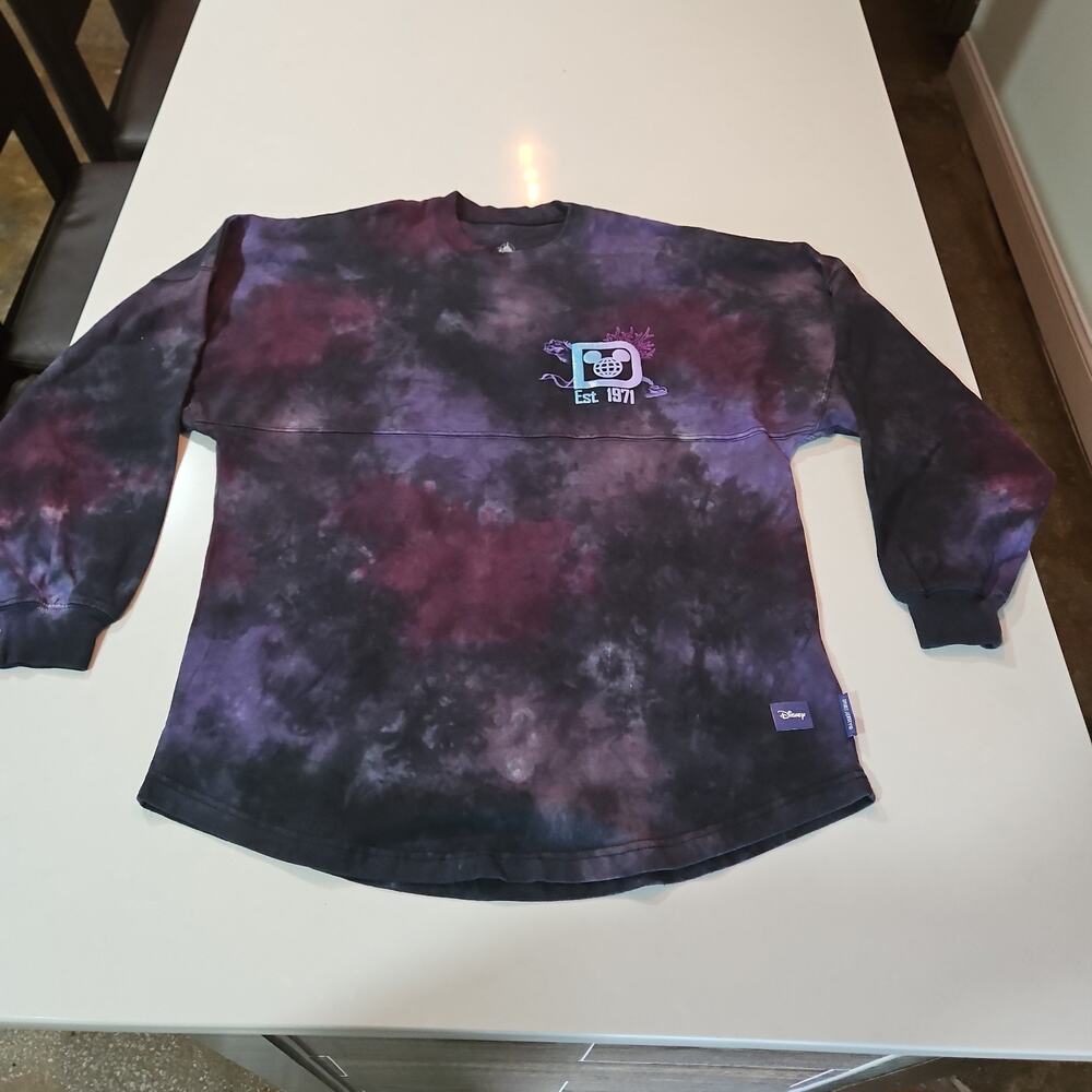 Disney Spirit Jersey Shirt Womens XS Ursula Little Mermaid Tie Dye Disney World